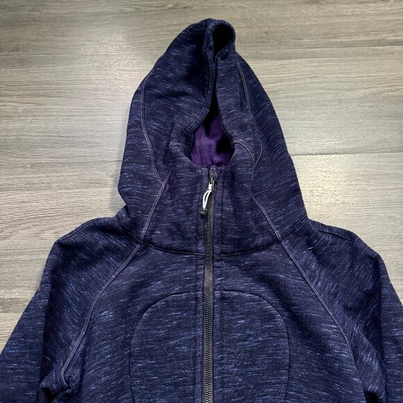 Lululemon Women's Scuba Full-Zip Hoodie - Dark Purple - Picture 3 of 6